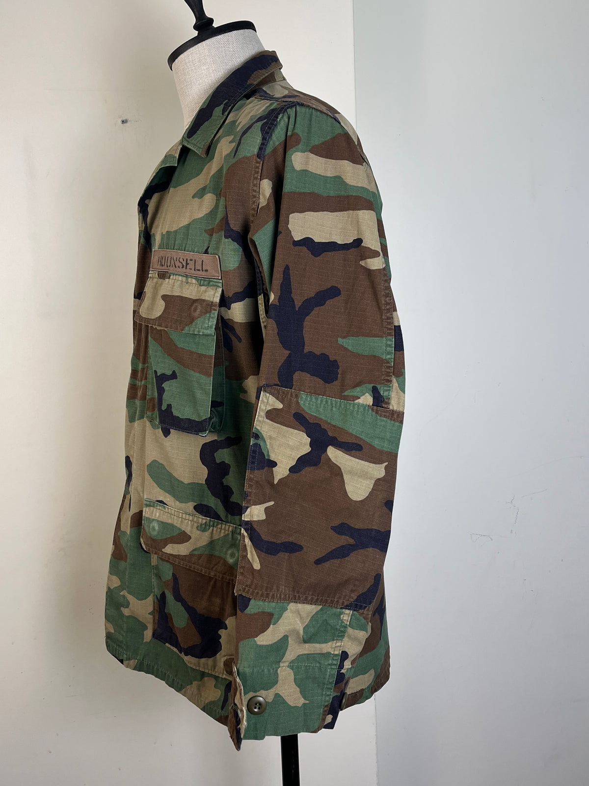 US Army Woodland Camo Jacket (L)