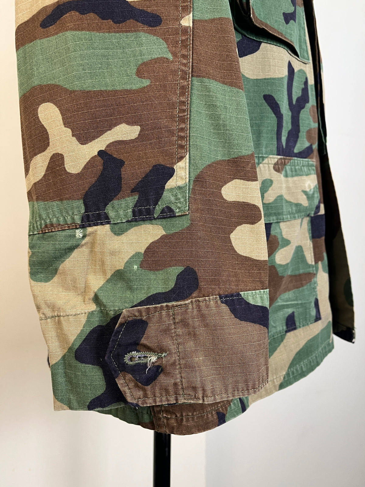 US Army Woodland Camo Jacket (L)