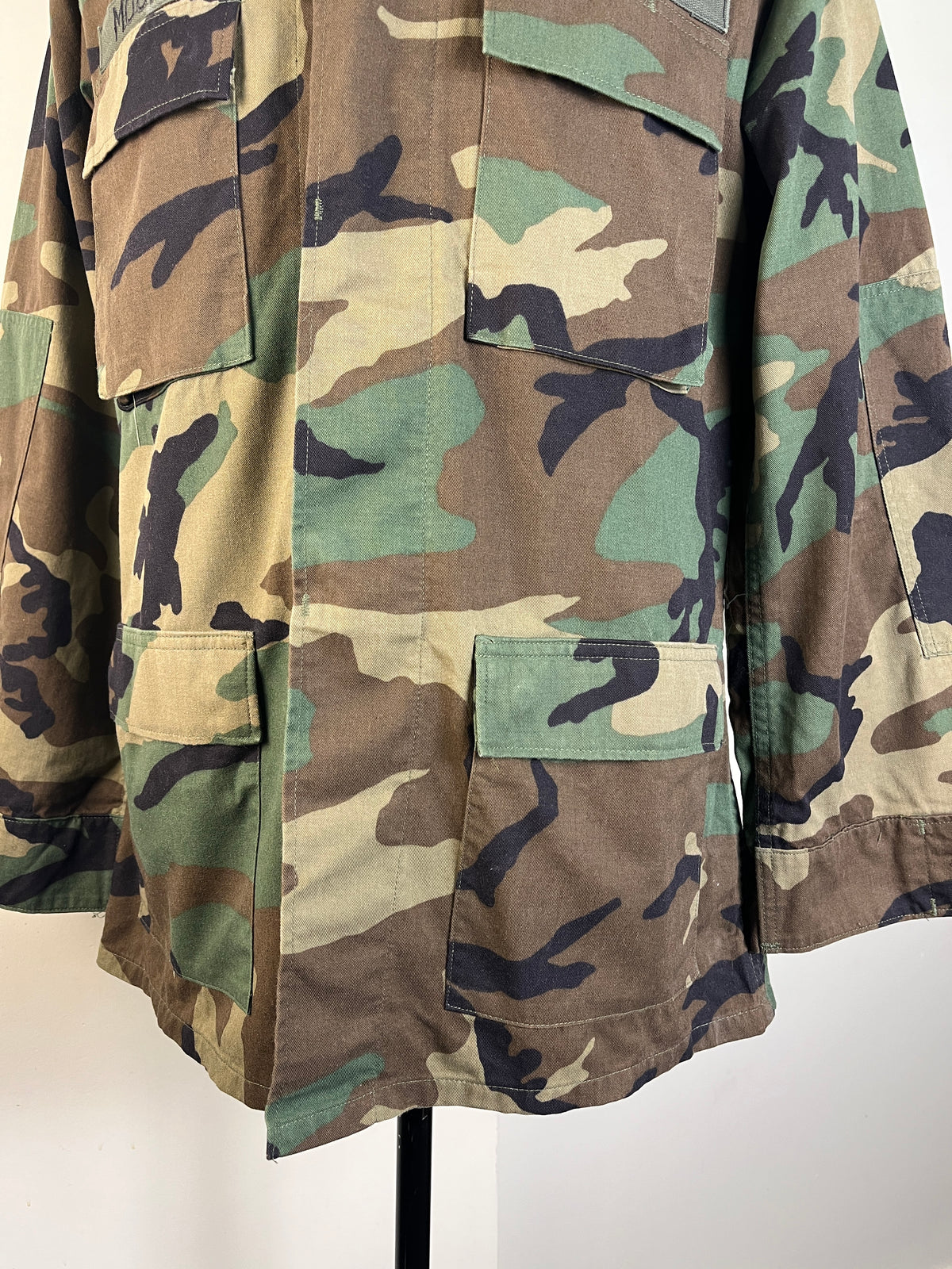 US Army Woodland Camo Jacket (L)