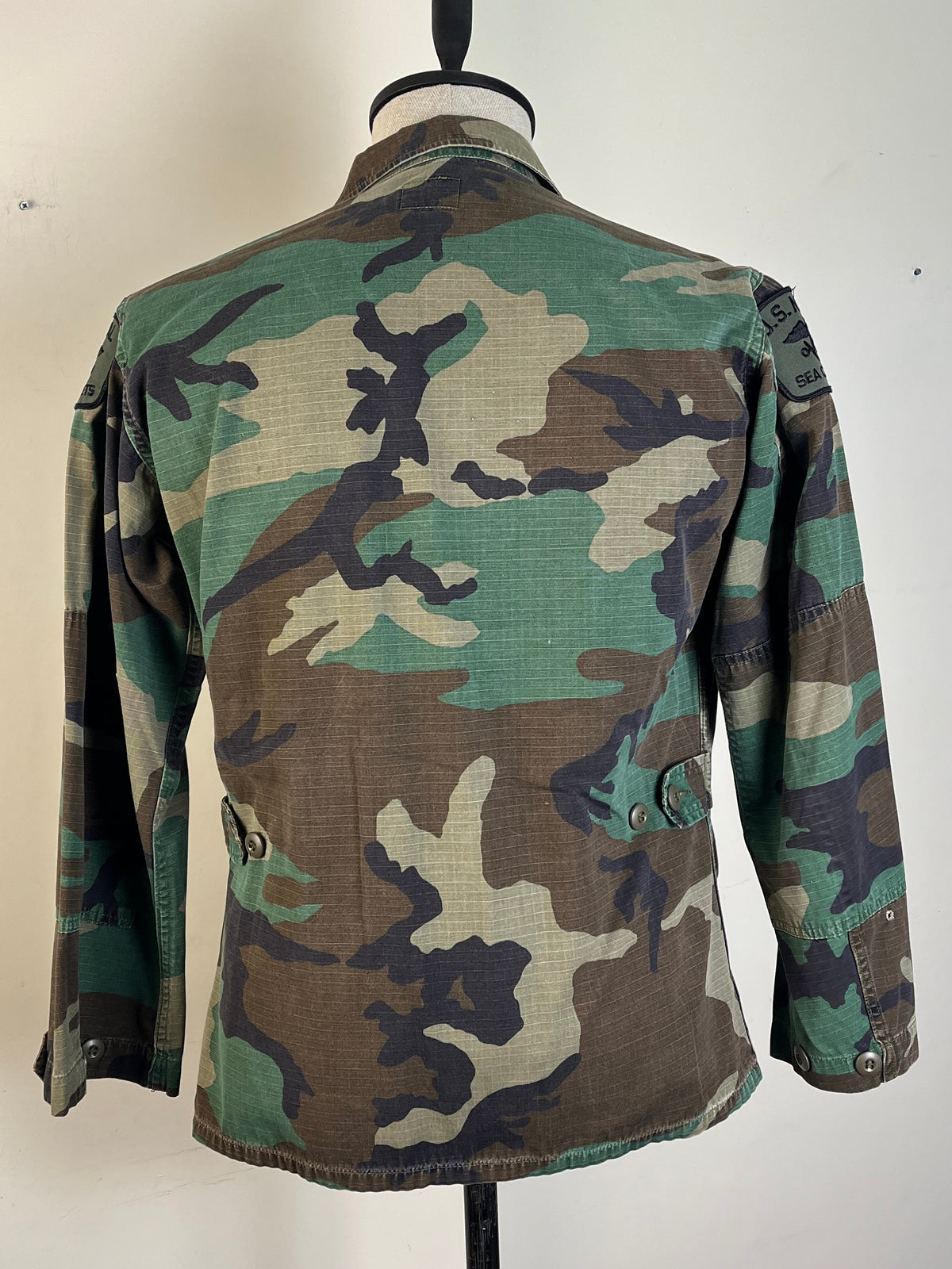 US Cadet Woodland Camo Jacket (S/M)