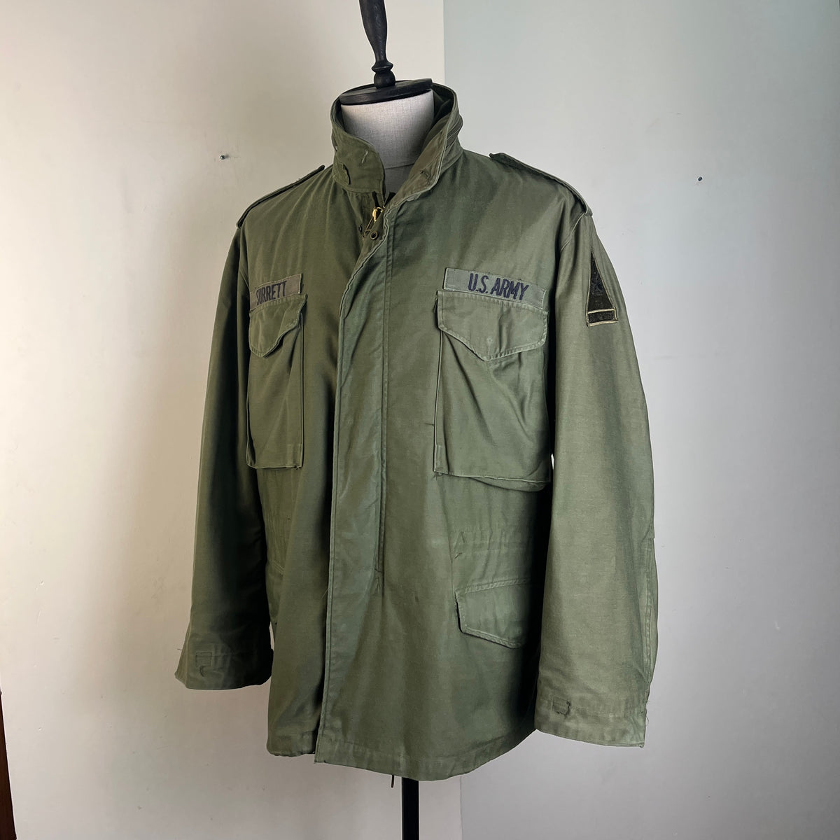 US Army OG107  M-65 Field Jacket with Liner (XL)