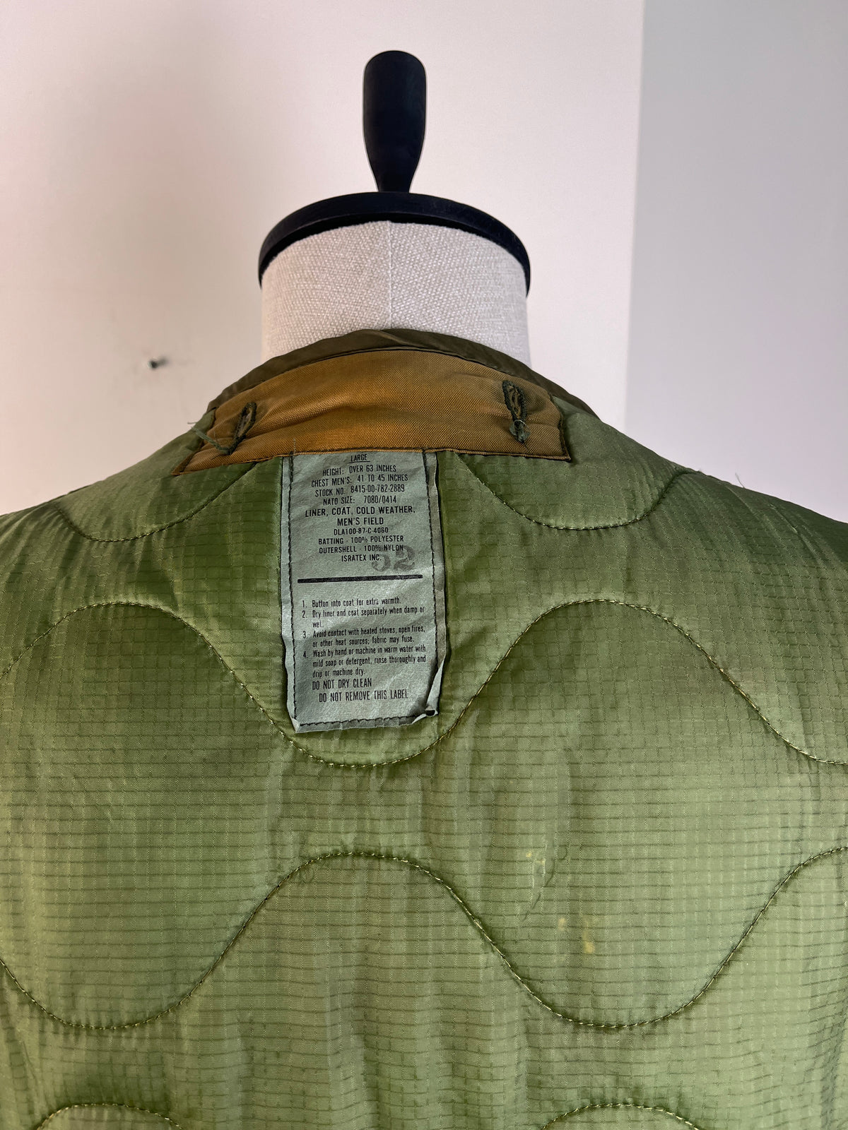 US Army OG107  M-65 Field Jacket with Liner (XL)