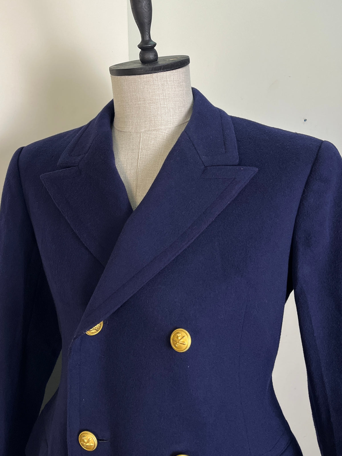 Italian Air Force Wool Coat (M)