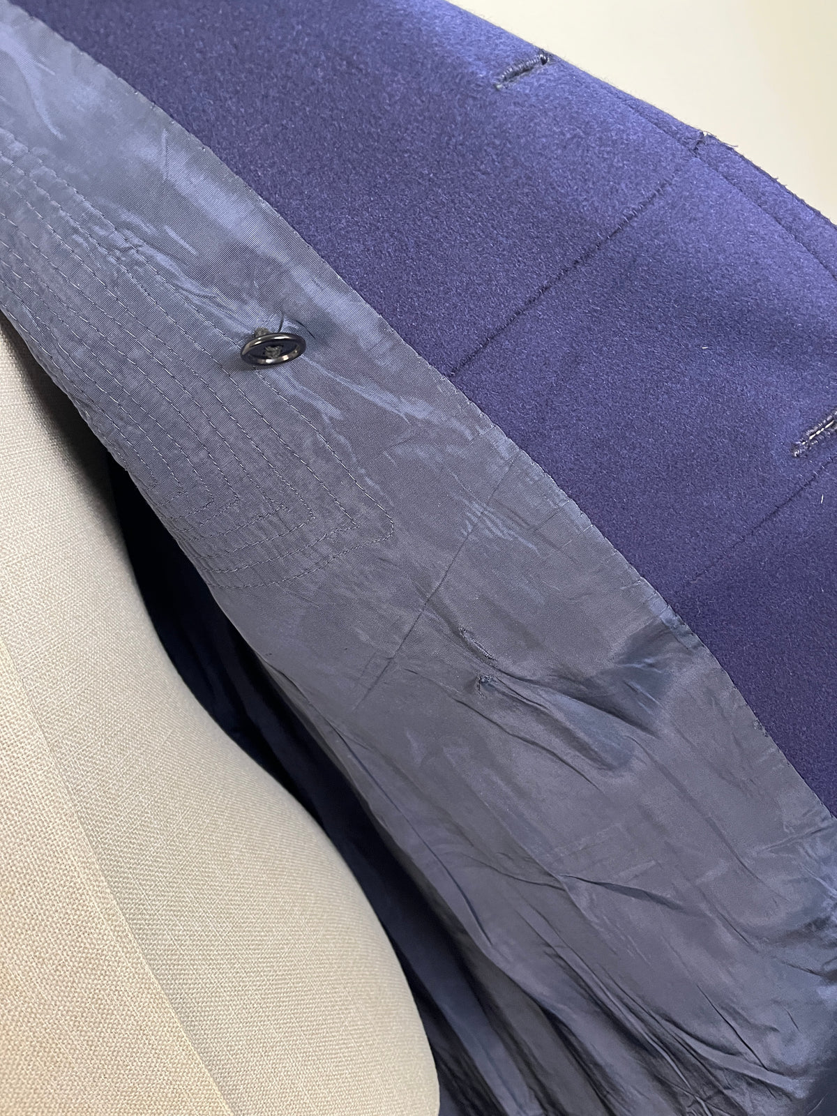 Italian Air Force Wool Coat (M)
