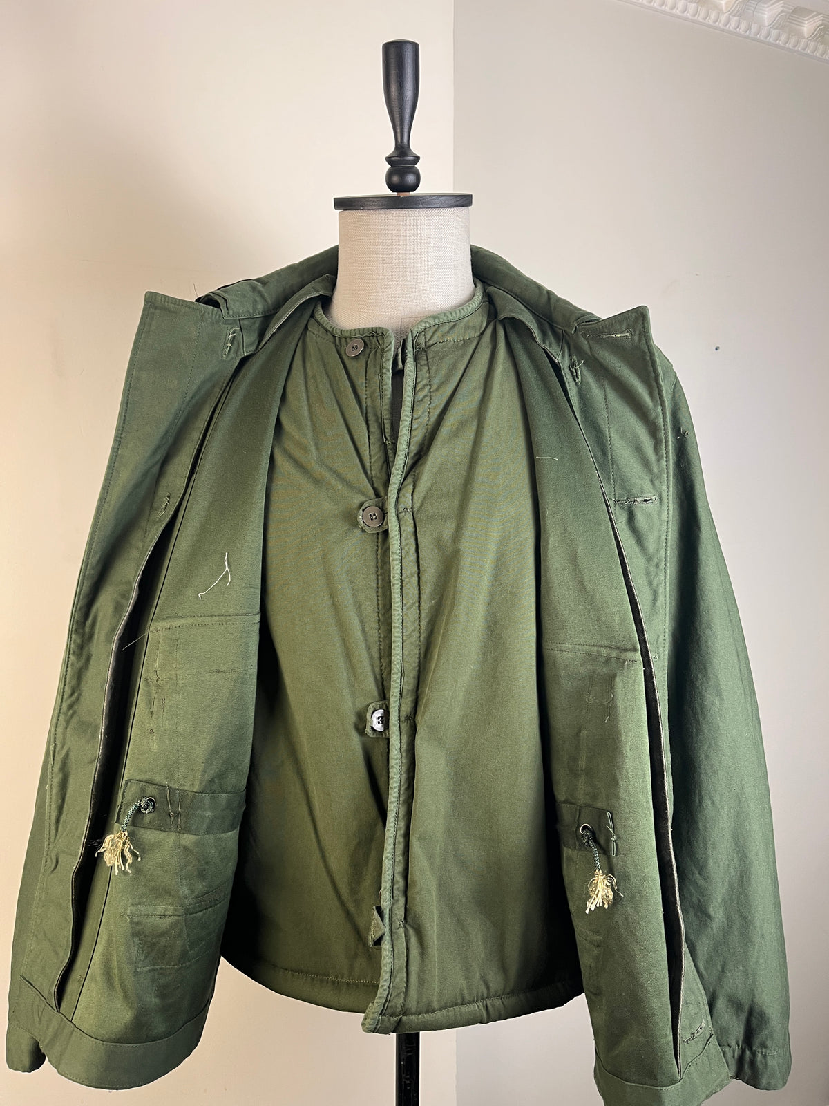 Swedish Army Reworked Crop Parka with Liner (L/XL)