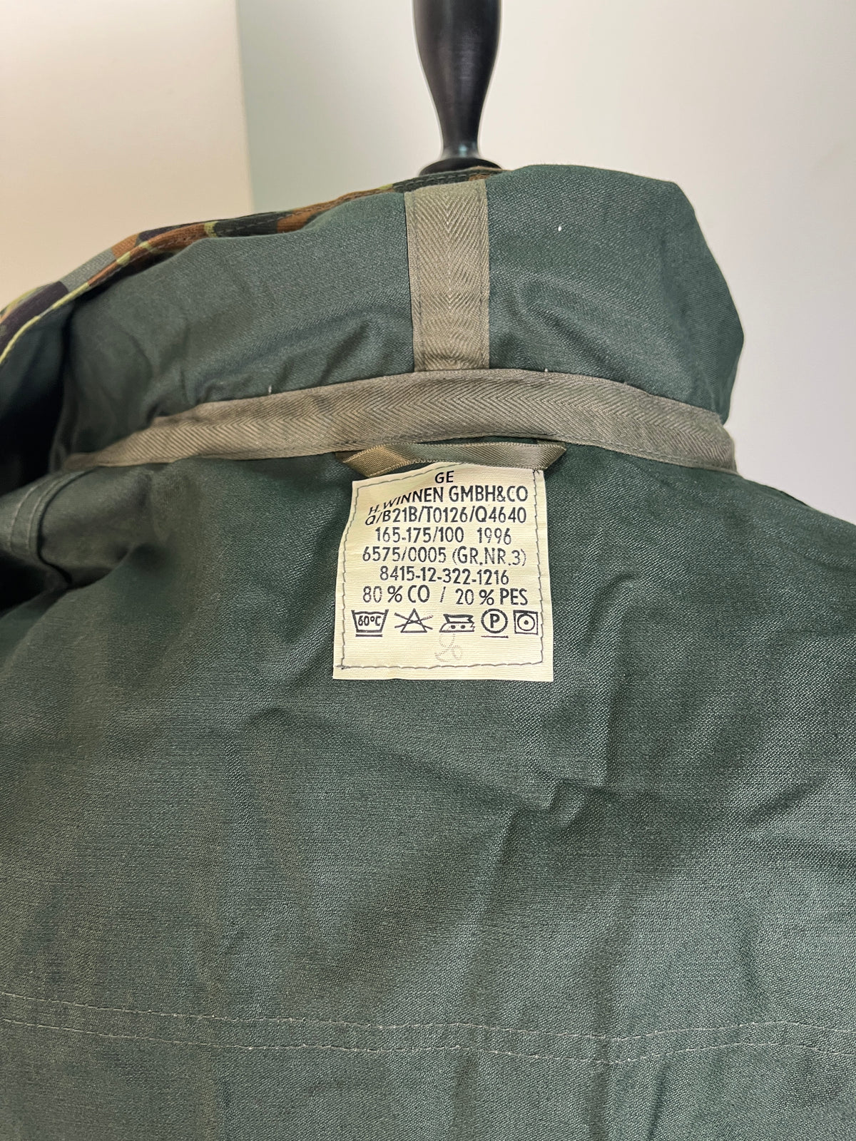 German Flecktarn Parka