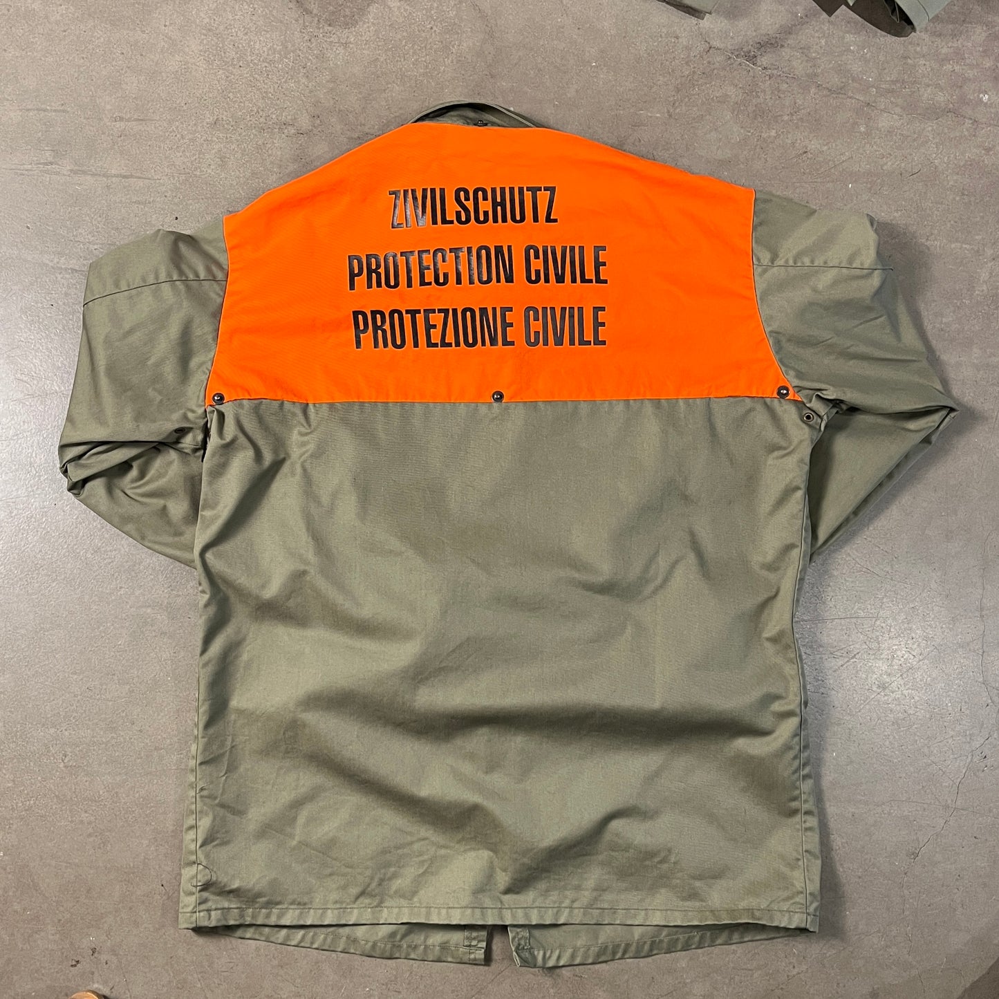 Swiss Zivilschutz Jacket