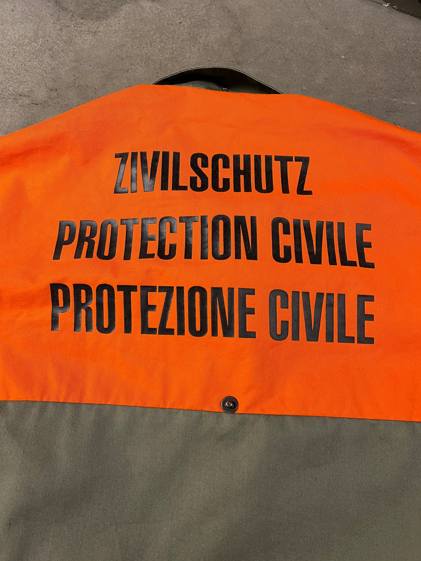 Swiss Zivilschutz Jacket