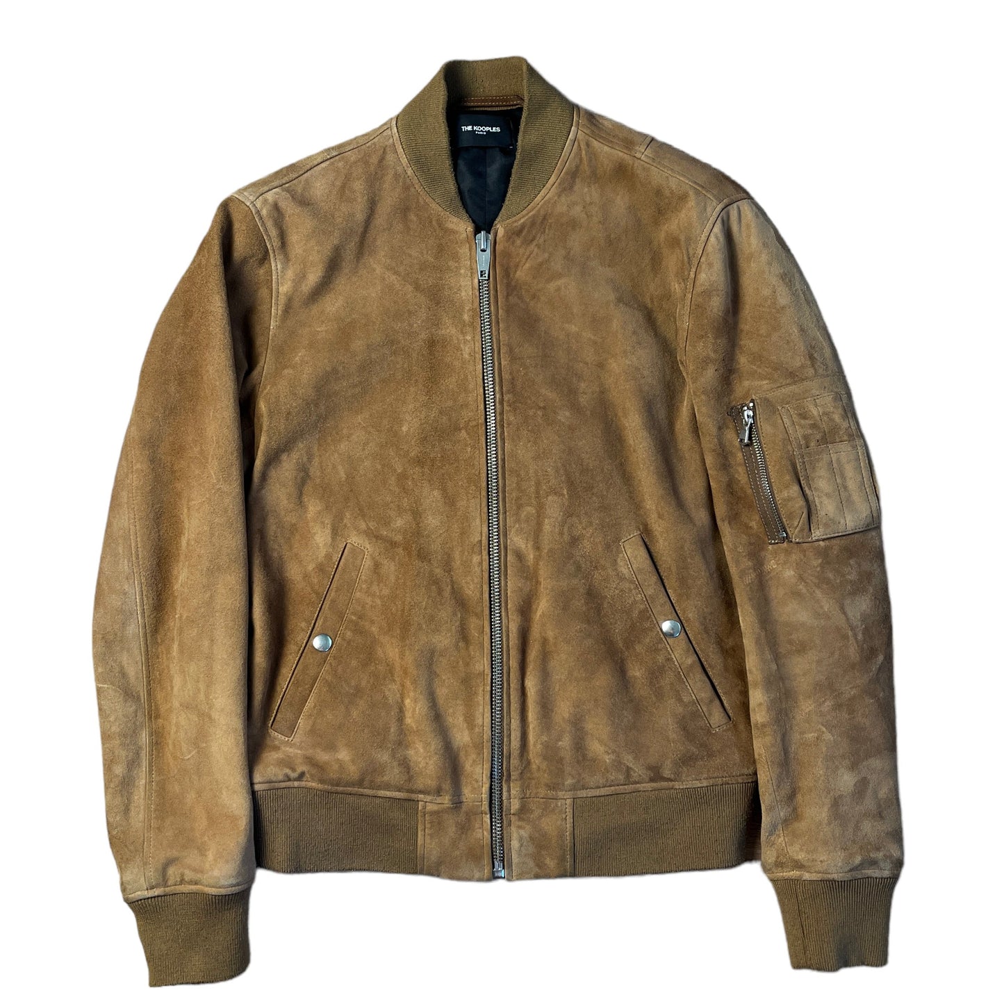 Suede Bomber Jacket (M)