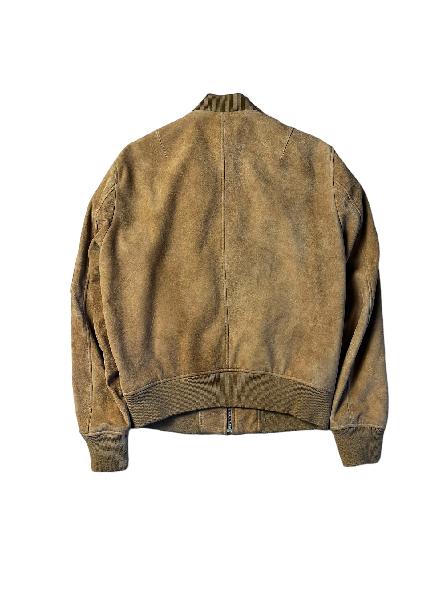 Suede Bomber Jacket (M)