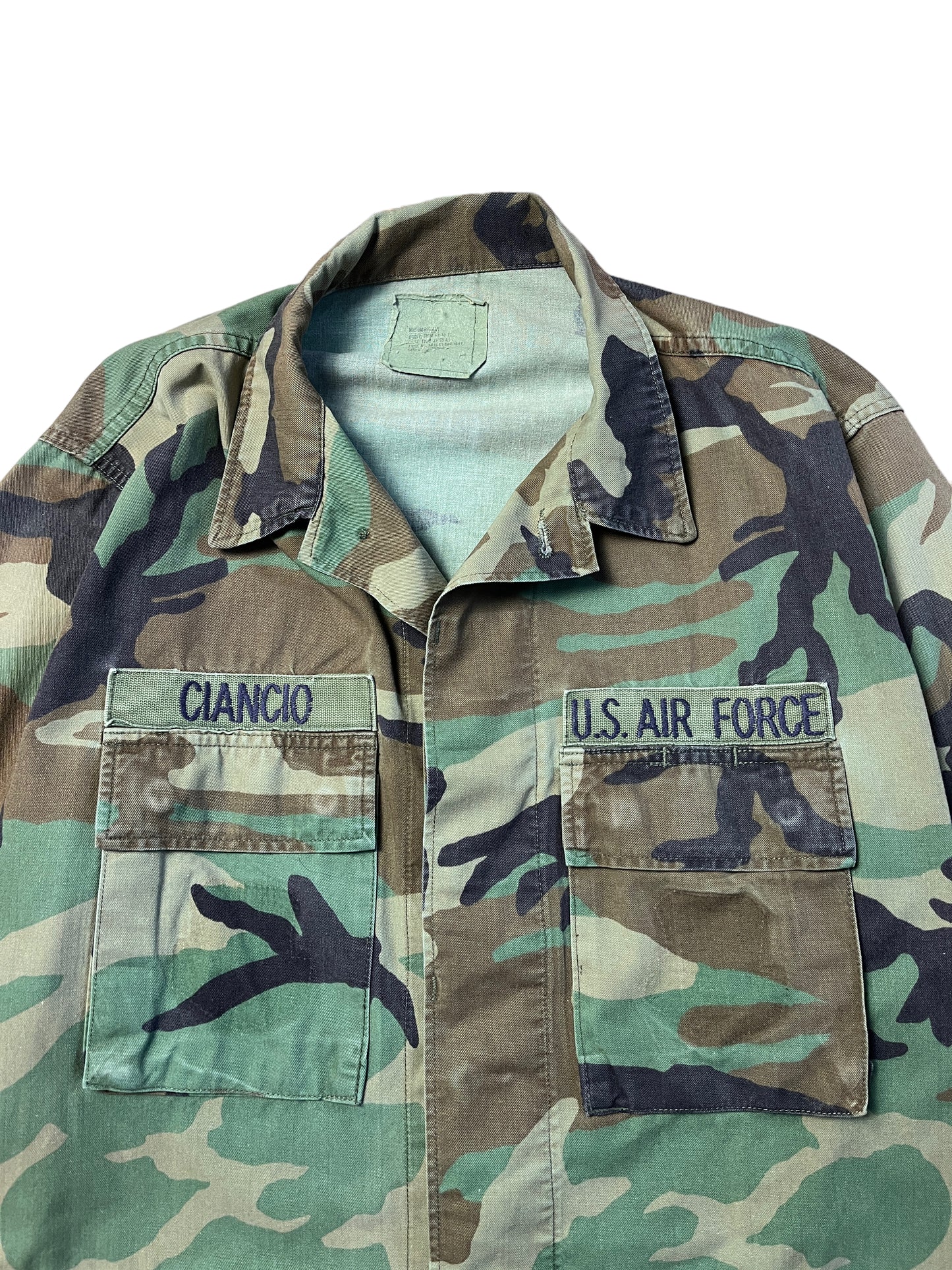 US Air Force Woodland Jacket (L)