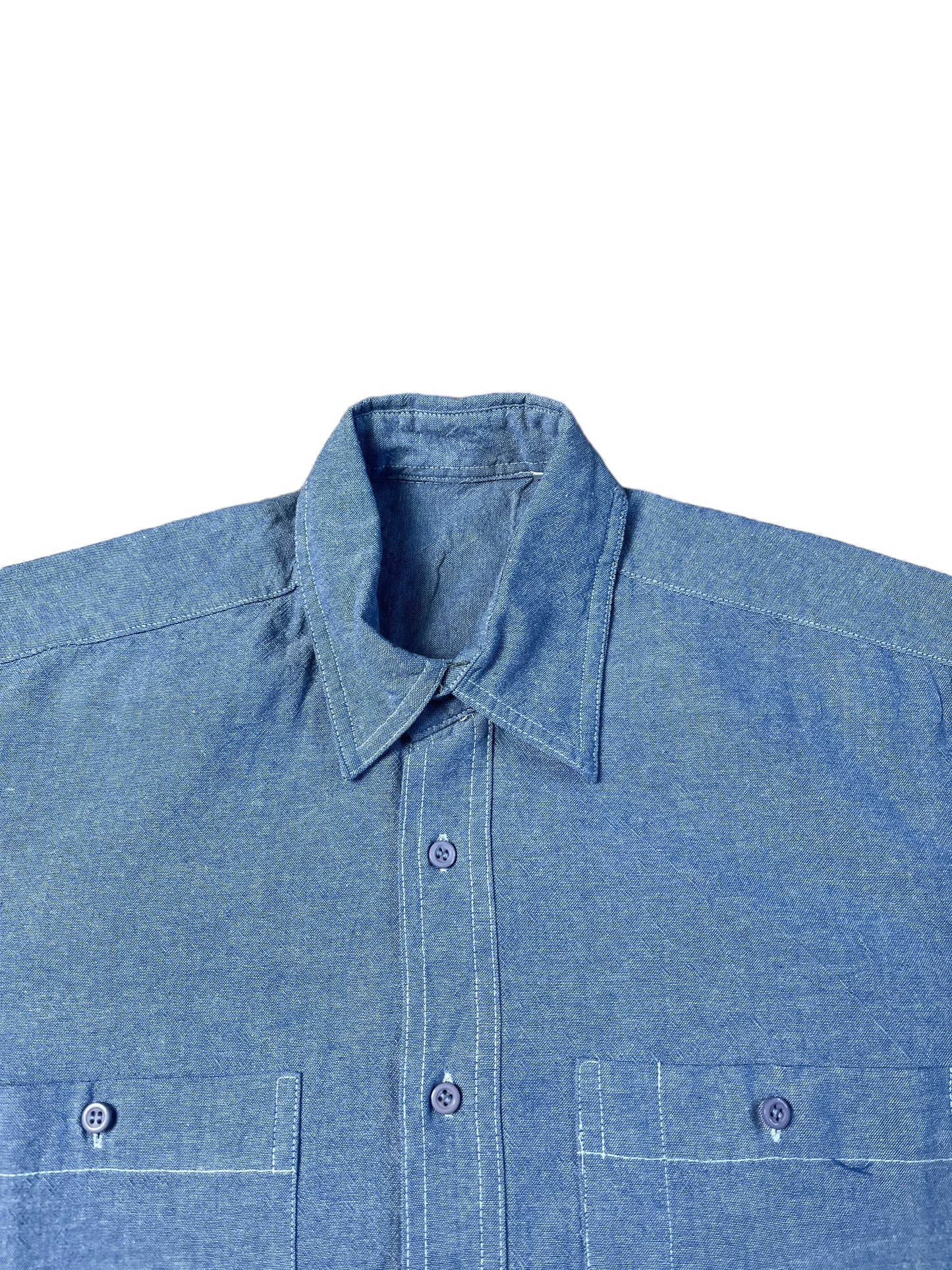 Italian Worker Chambray Shirt