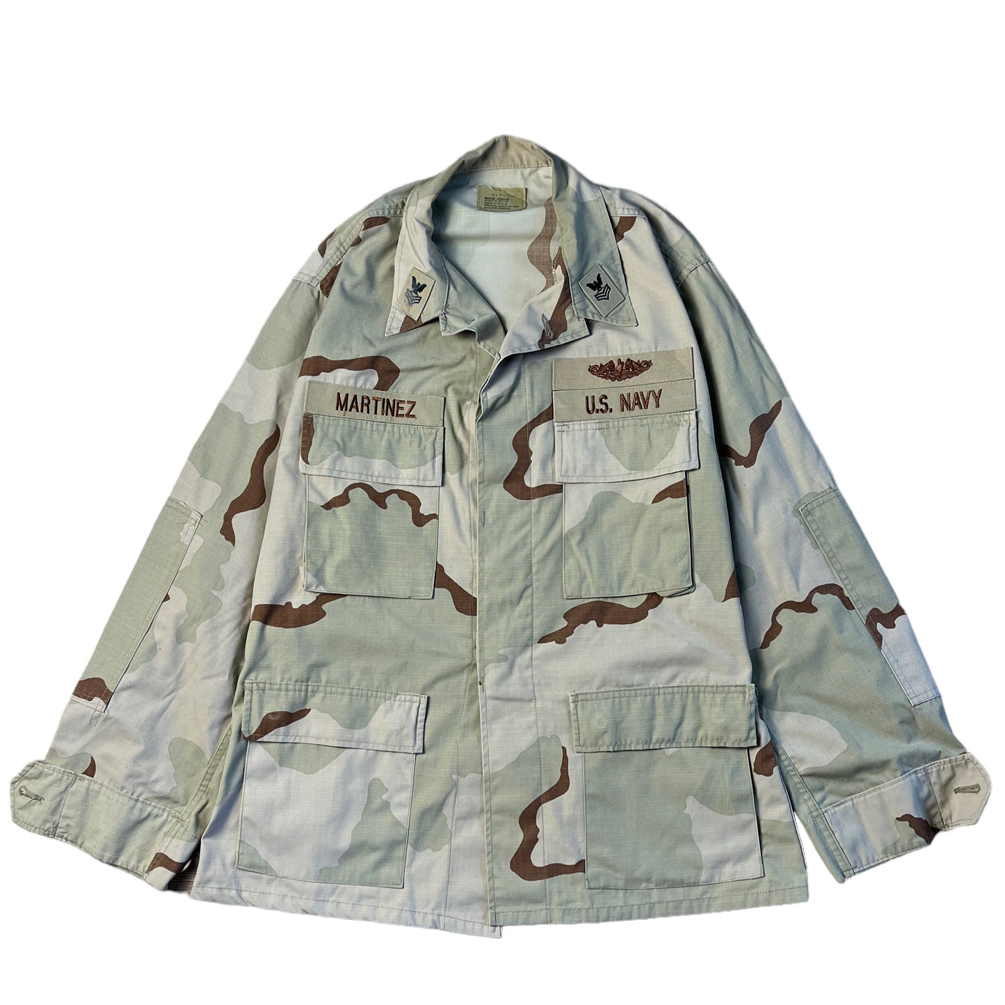 US Navy 3-color Desert Jacket (L)