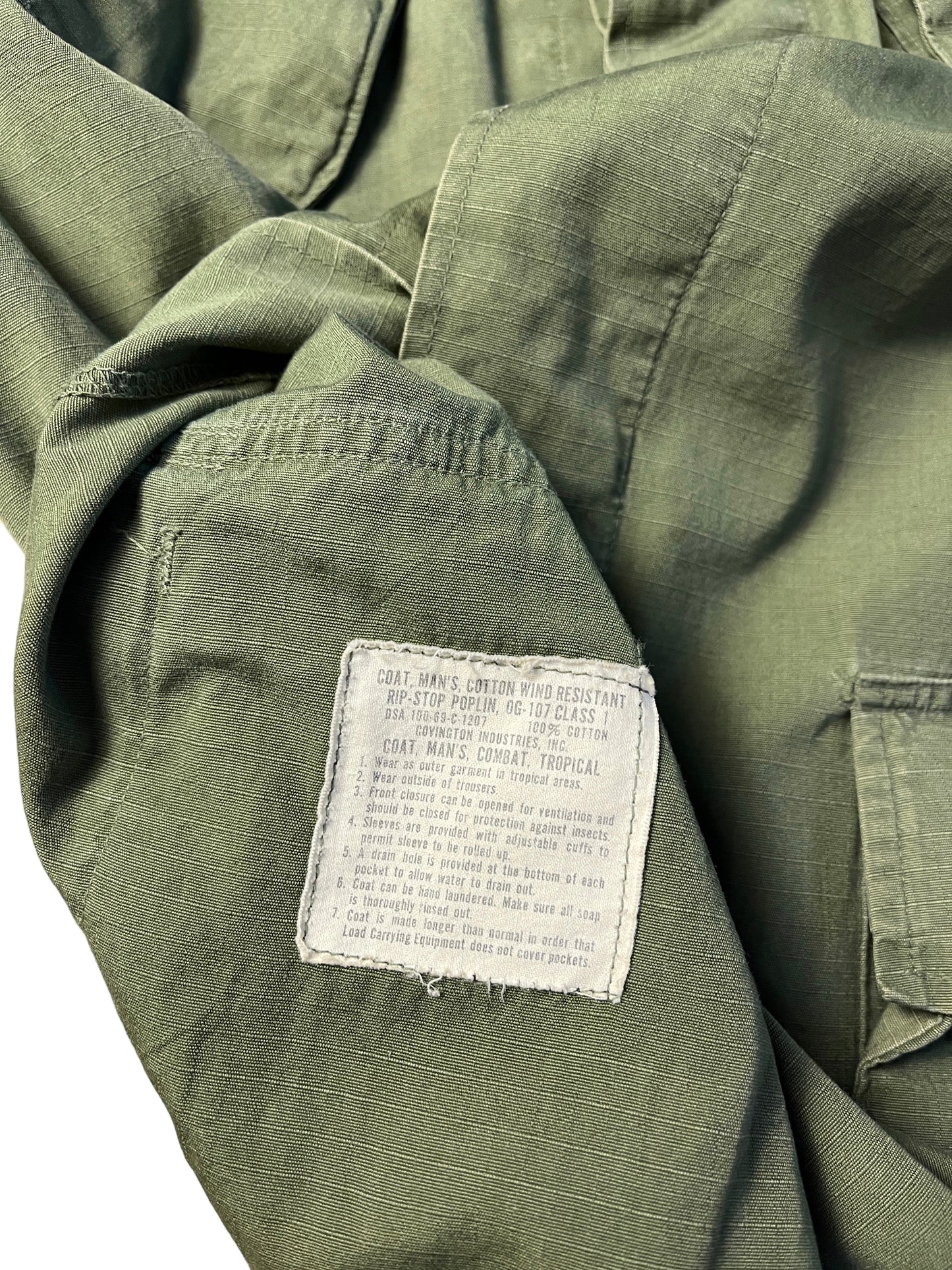 US Army Vietnam Jungle Jacket (L)