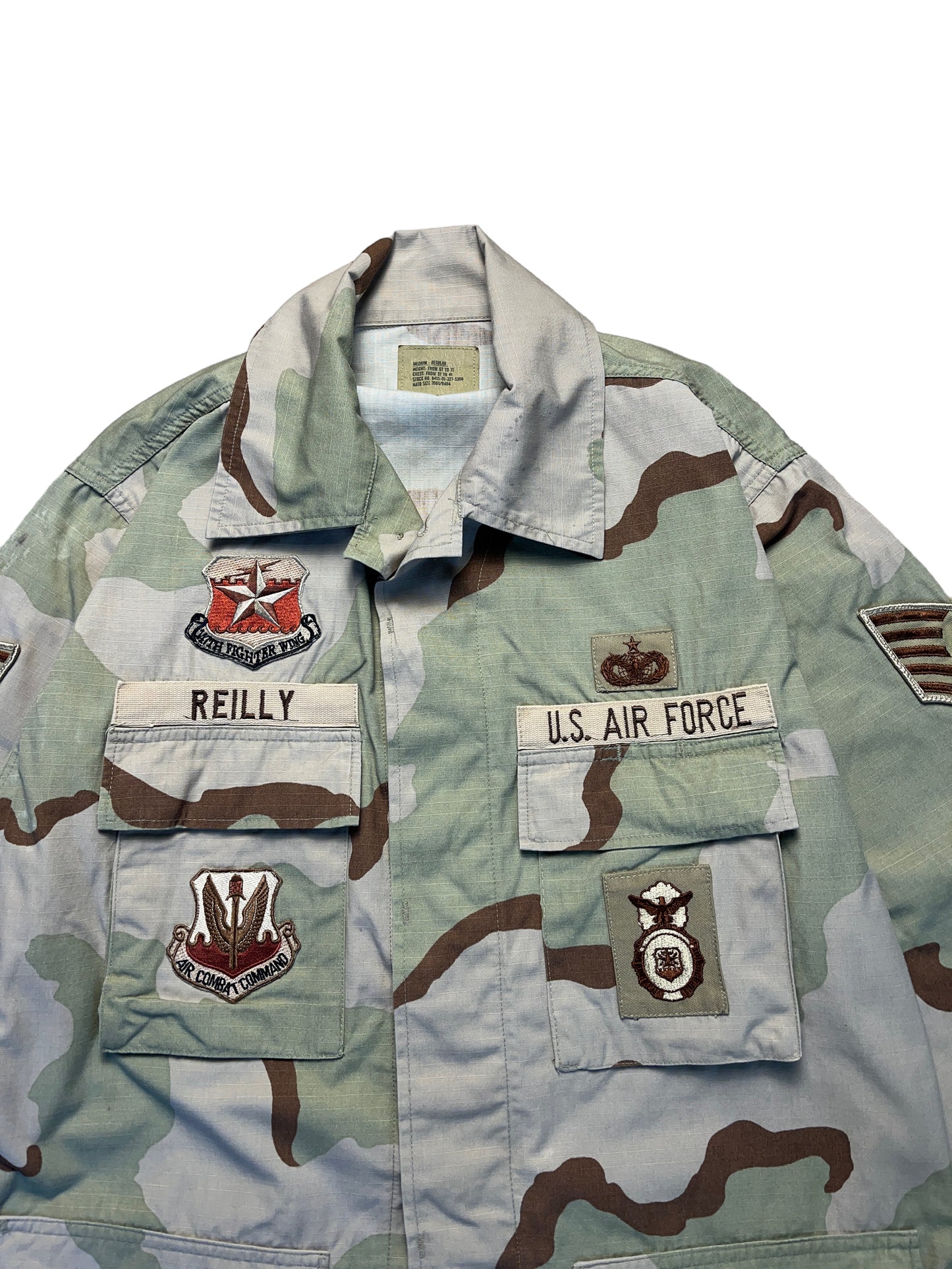 US Air Force 3-color Desert Jacket (L)