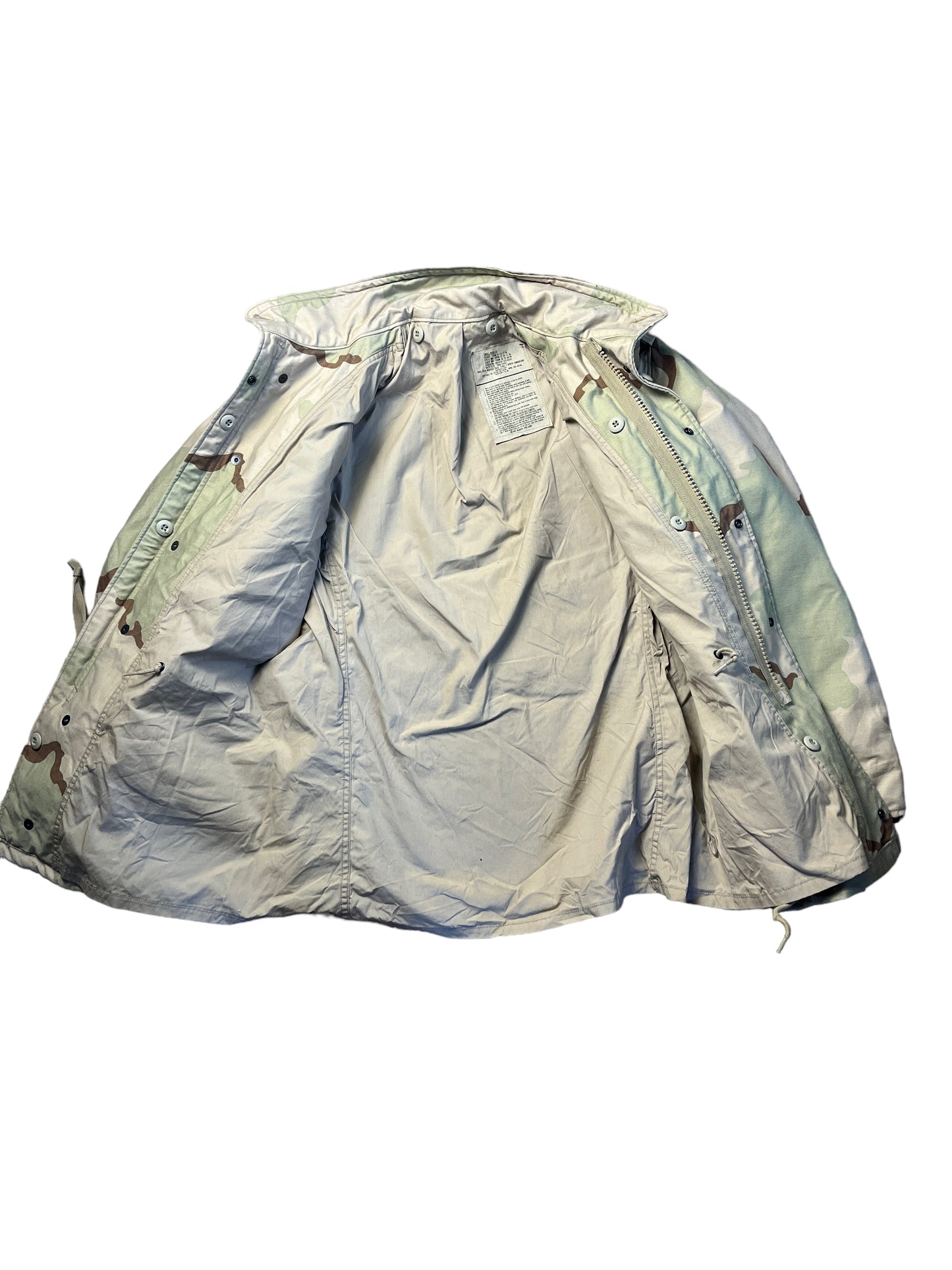 US Army Desert Camo M-65 Field Jacket (M)