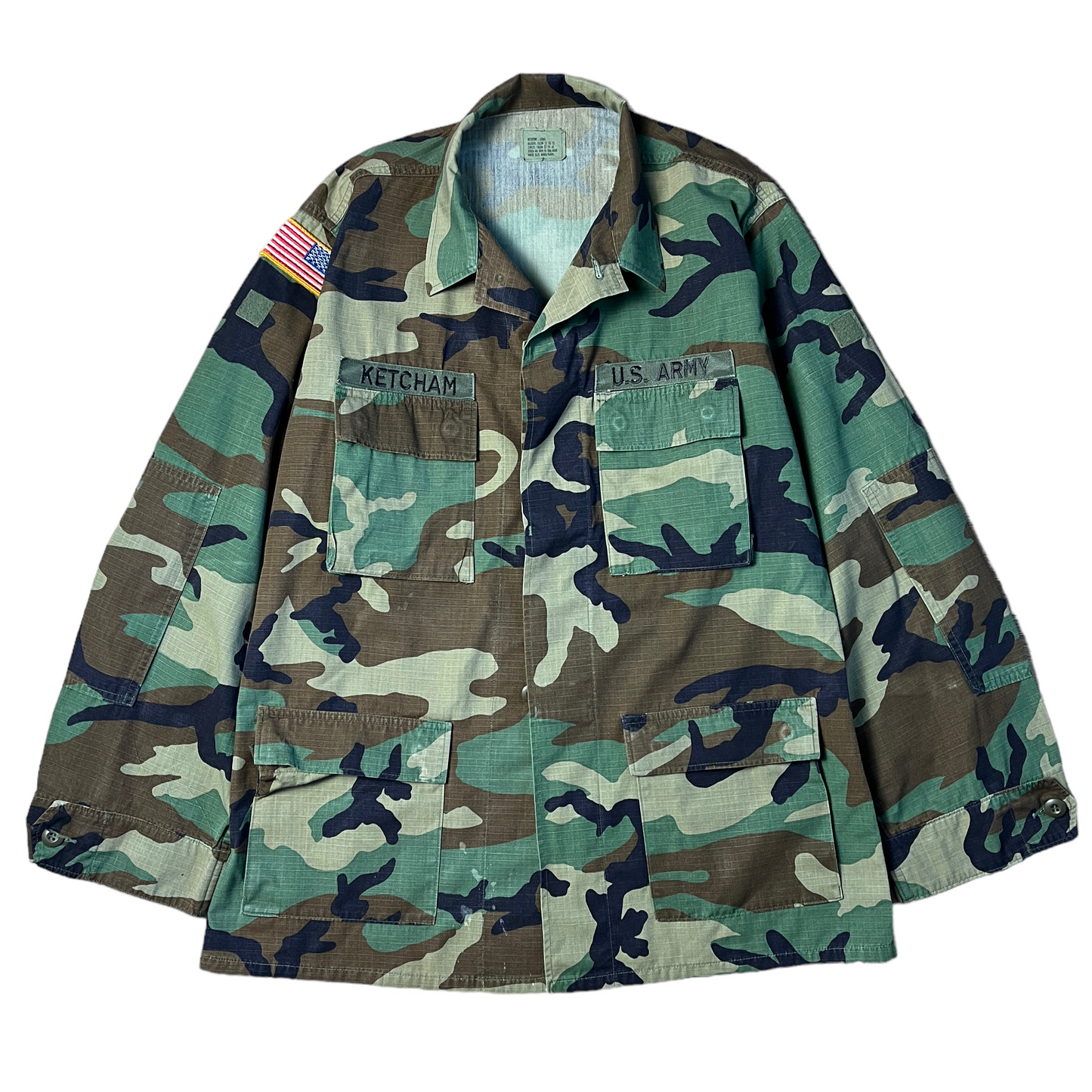 US Army Woodland Jacket (L)