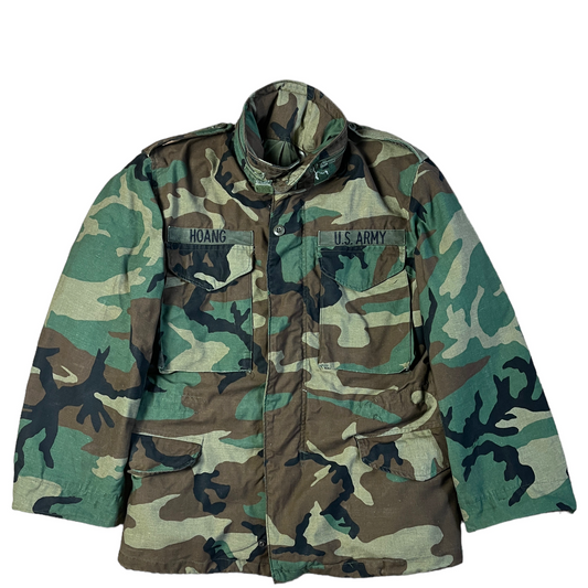 US Army M-65 Woodland Field Jacket (M)