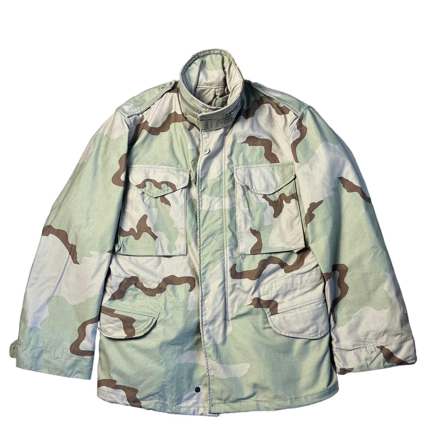 US Army Desert Camo M-65 Field Jacket (M)