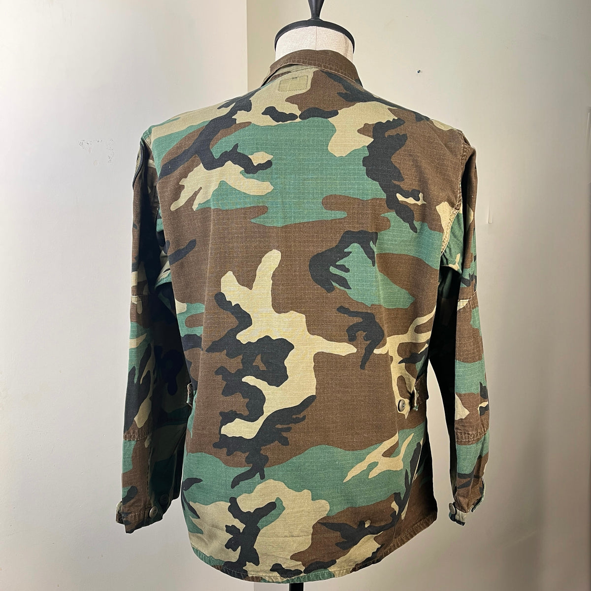 US Army Woodland Camo Jacket (L)