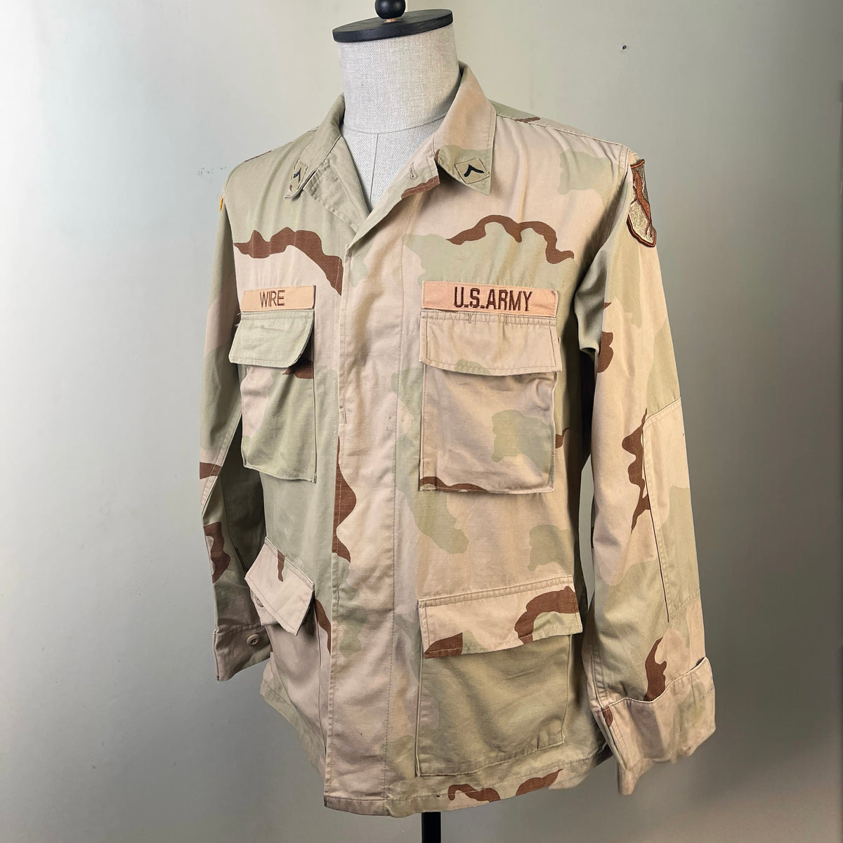 US Army Desert Camo Jacket (L)