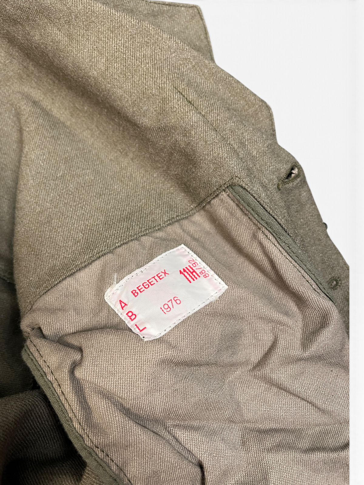 Belgian 70's Wool Cropped Jacket