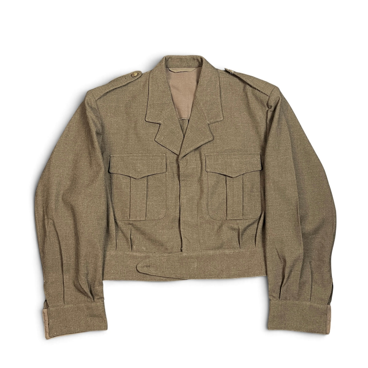 Belgian 70's Wool Cropped Jacket