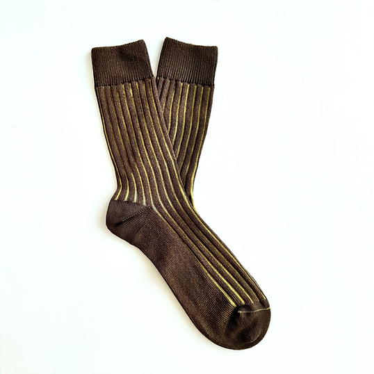 Heritage 9.1 Socks - Tobacco & Red