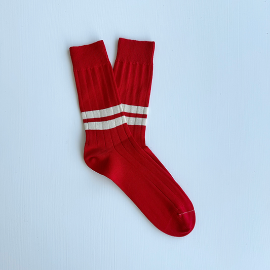 Heritage 9.1 Socks - Double Natural Stripes