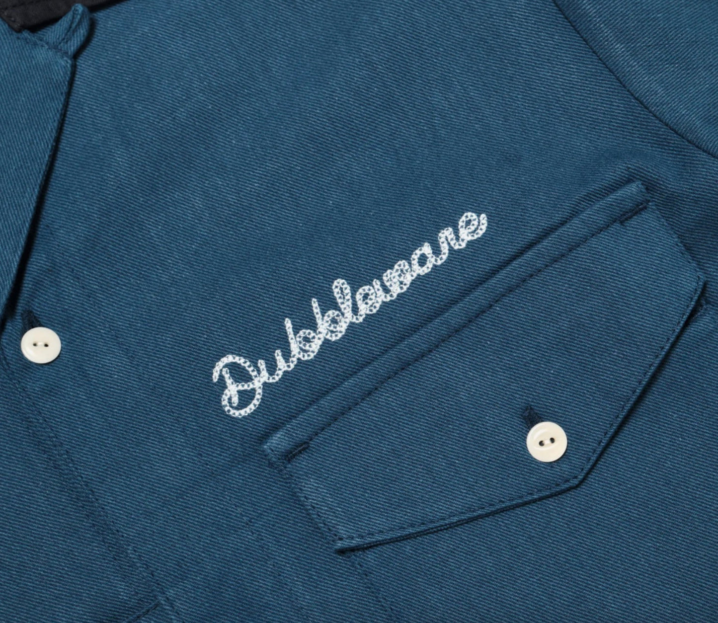 MECHANICS CHAMBRAY SHIRT - NAVY