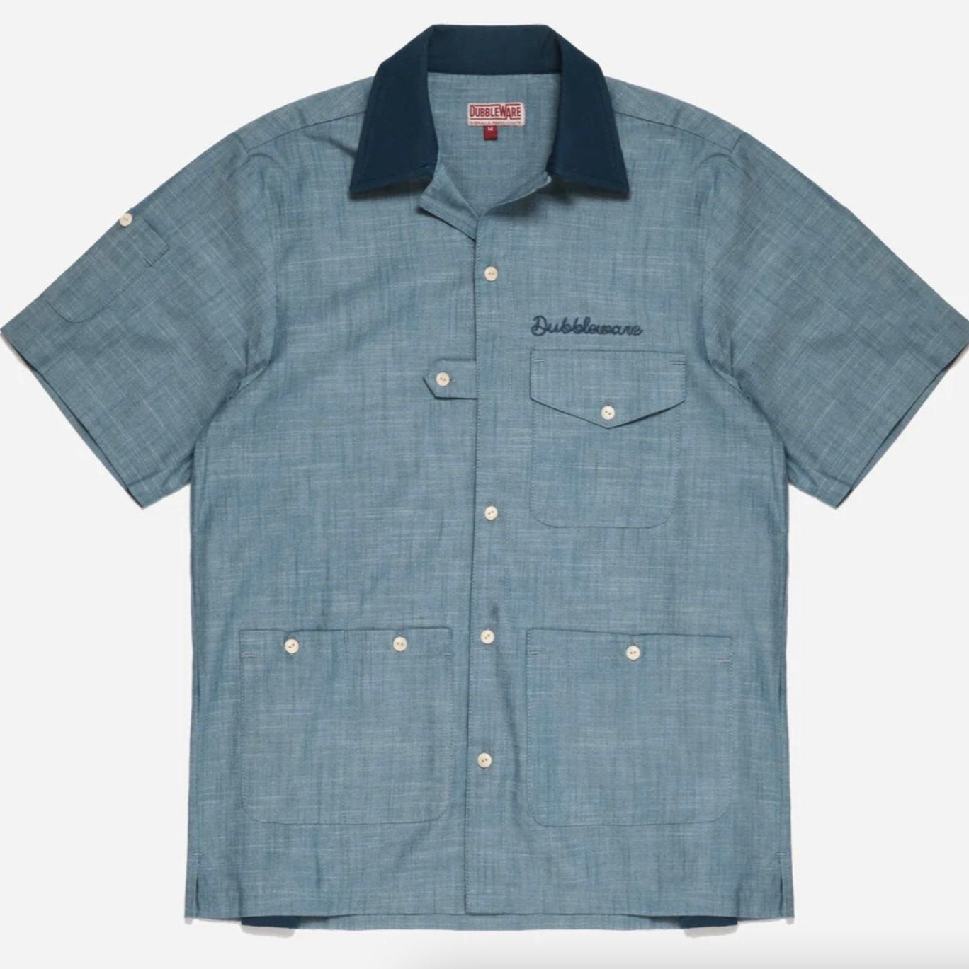 MECHANICS CHAMBRAY SHIRT - BLUE