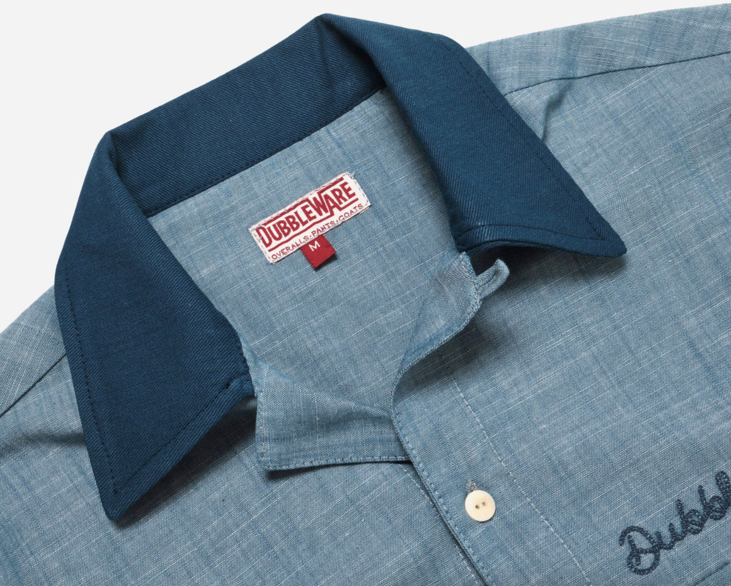 MECHANICS CHAMBRAY SHIRT - BLUE