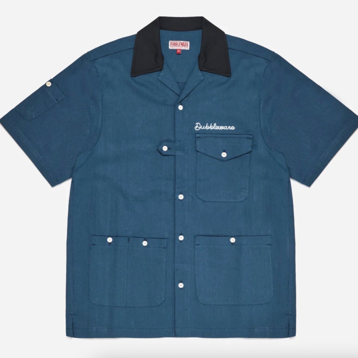 MECHANICS CHAMBRAY SHIRT - NAVY